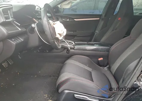 2018 Honda Civic Si из США, поврежденный, VIN 2HGFC1E54JH705913